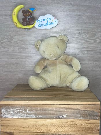 NOU79 doudou ours 🐻 tartine et chocolat