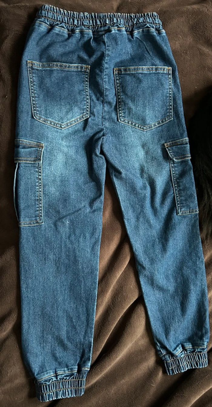 Jean fille style boyfriend cargo 9 ans - photo numéro 2