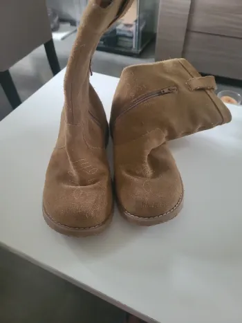 Bottines marron clair, taille 34