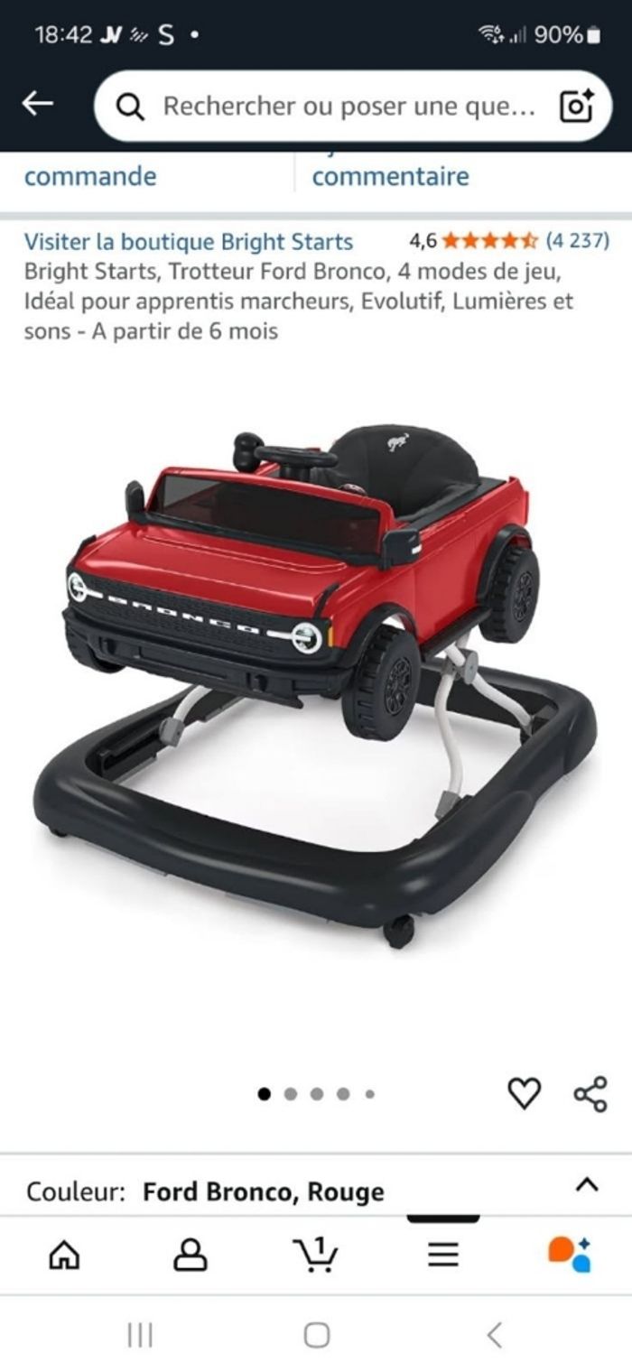 Trotteur pousseur - photo numéro 4