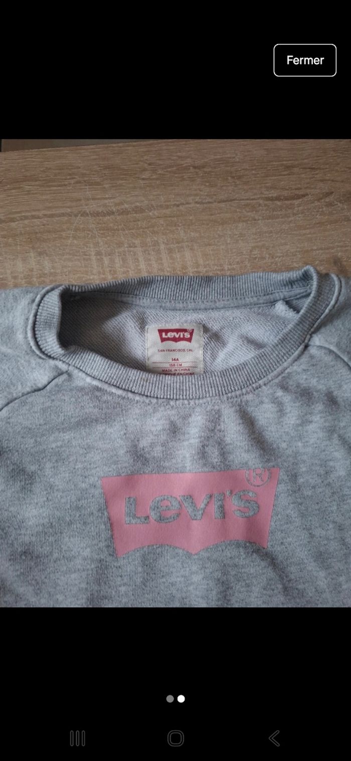 Sweat levi's - photo numéro 2
