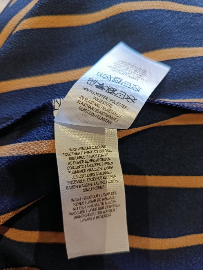 Robe nouée rayée A1435 - photo numéro 3