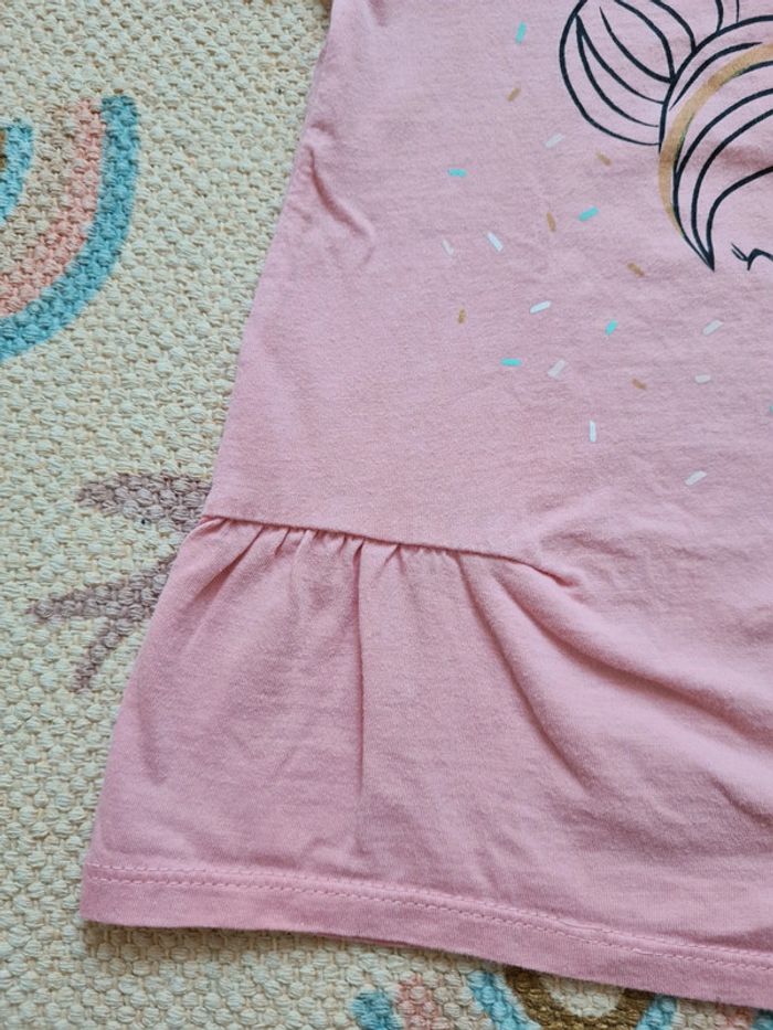 T shirt visage 18 mois rose miam - photo numéro 5