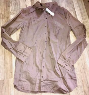 Chemise couleur marron bon état taille s marque sud express