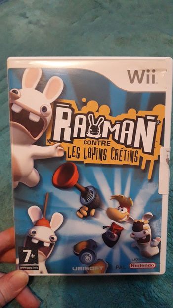 Jeu wii Rayman contre les lapins crétins