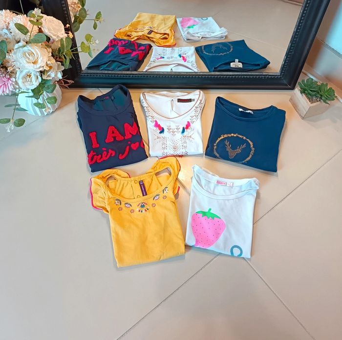Lot tee-shirt 6 ans