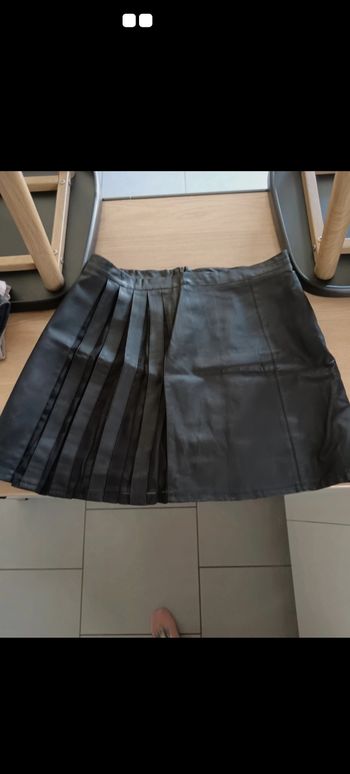 Jupe simili cuir