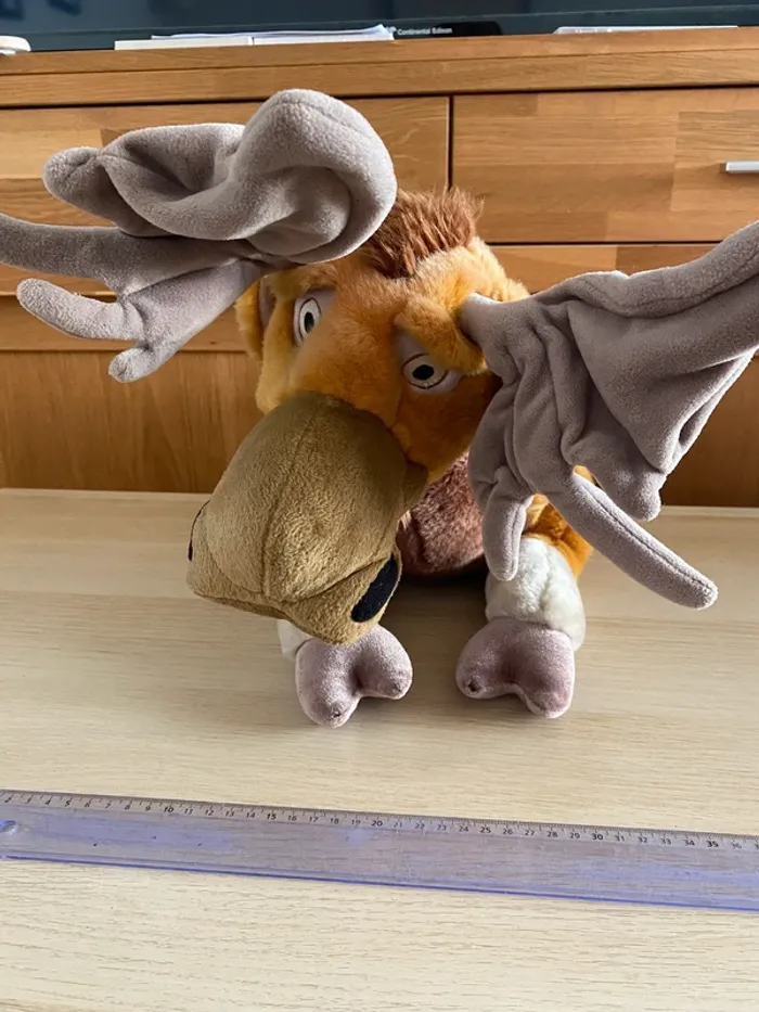 Grande peluche géante disney store frère des ours brother bear truc muche élan - photo numéro 6