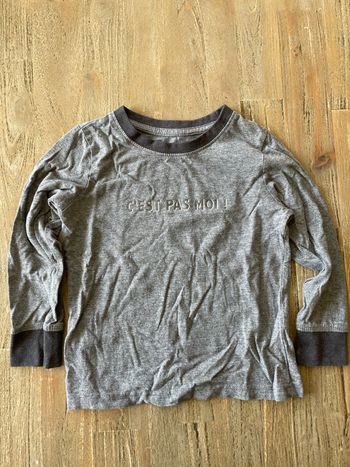 Tee-shirt 5 ans manches longues