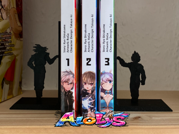 Serre-livres Dragon Ball – Goku & Vegeta