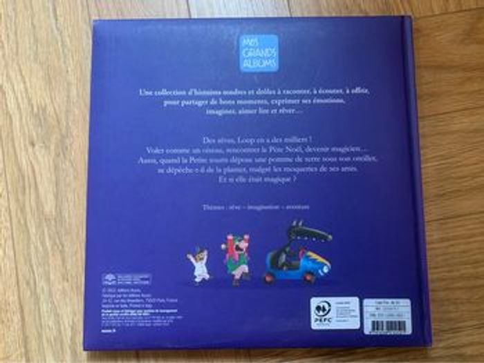 Livre Le loup qui croyait en ses rêves grand album Auzou - photo numéro 2