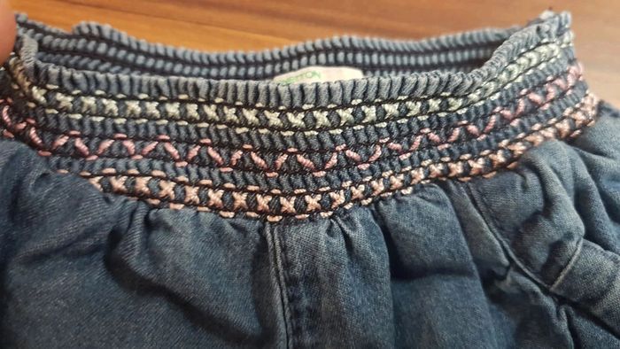 Beau petit short en jean 3 mois - photo numéro 2