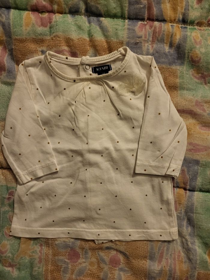 Tee-shirt fille 3 mois