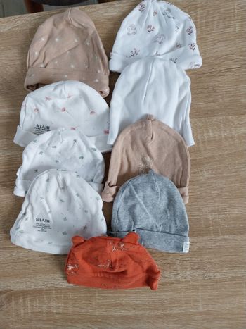 Gilets et bonnets