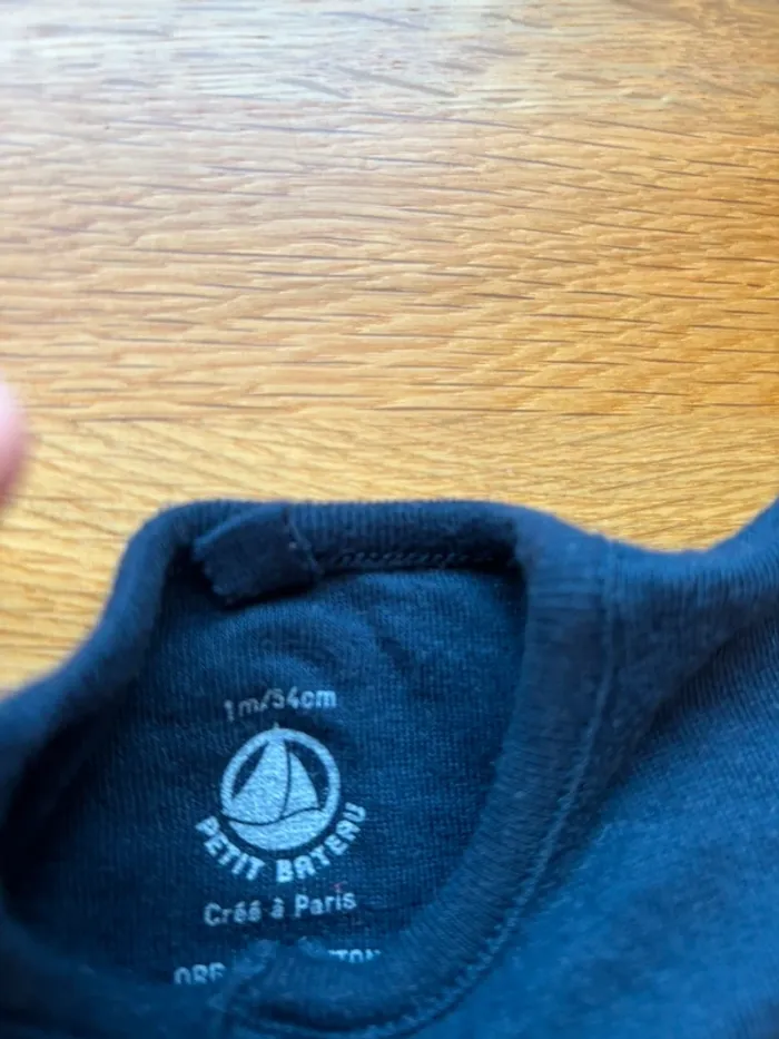 Jolie combinaison petit bateau 1 mois garçon - photo numéro 2