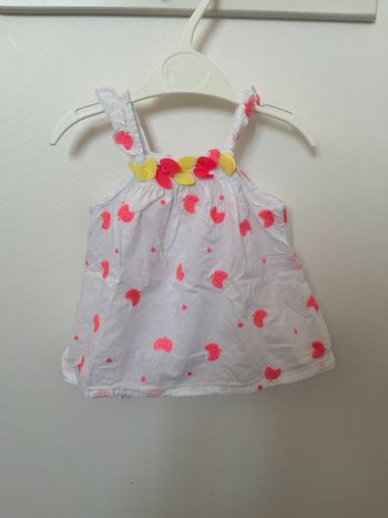 Débardeur fille 3 mois
