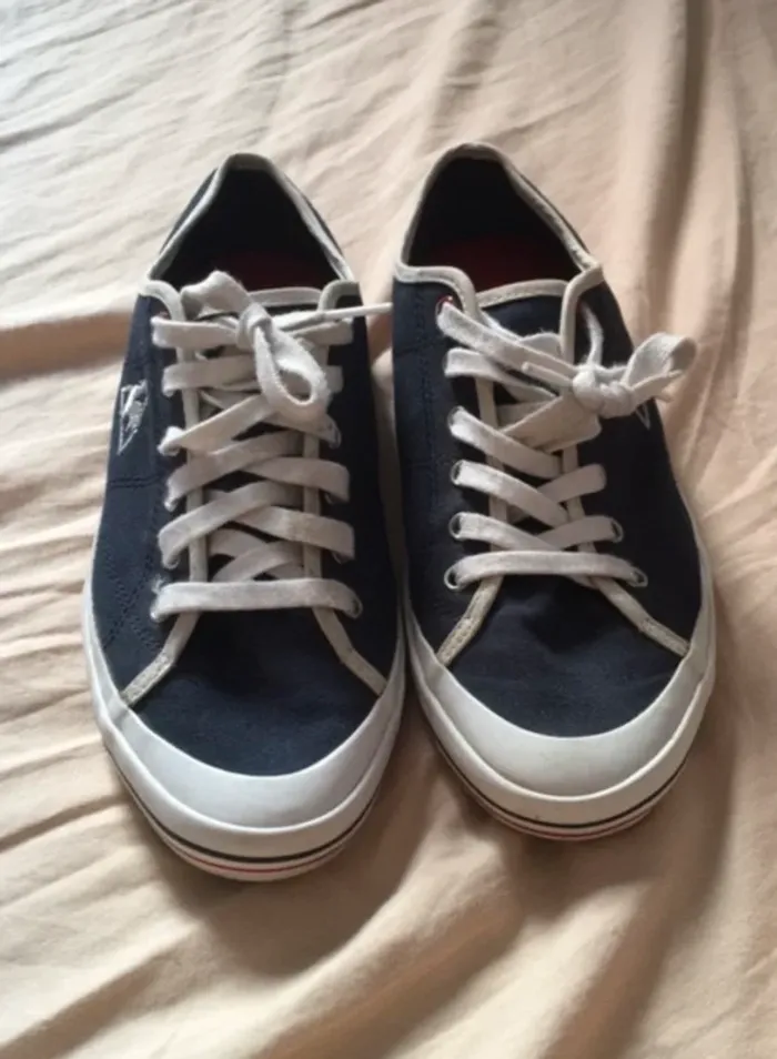 Baskets en toile le coq sportif