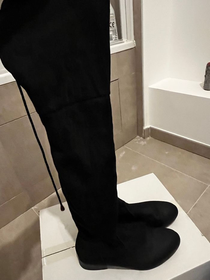 Cuissardes en daim - photo numéro 2