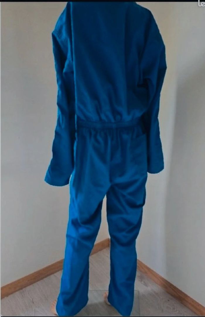 Salopette cote de travail 🍒vintage 80 fabriqué en France🍒neuve taille voir mesures - photo numéro 2