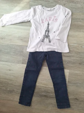 Tshirt zara et jean Dpam
