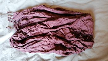 Écharpe légère marron