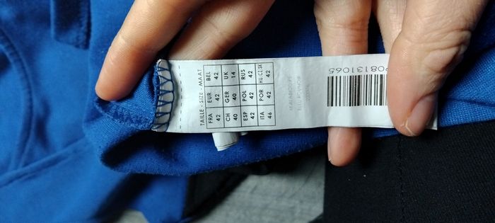 Robe bleue et noire - photo numéro 4