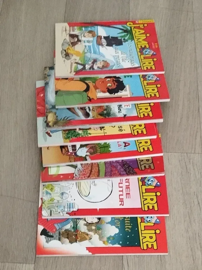 Lot de 8 magazines J’aime lire année 2021-22 L040 - photo numéro 3