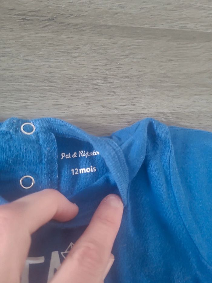 Tee-shirt bleu - photo numéro 3