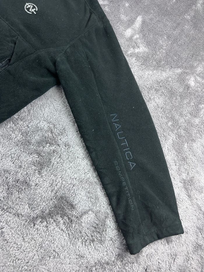 Veste polaire Nautica avec logo brodé noire taille M – Homme casual - photo numéro 10