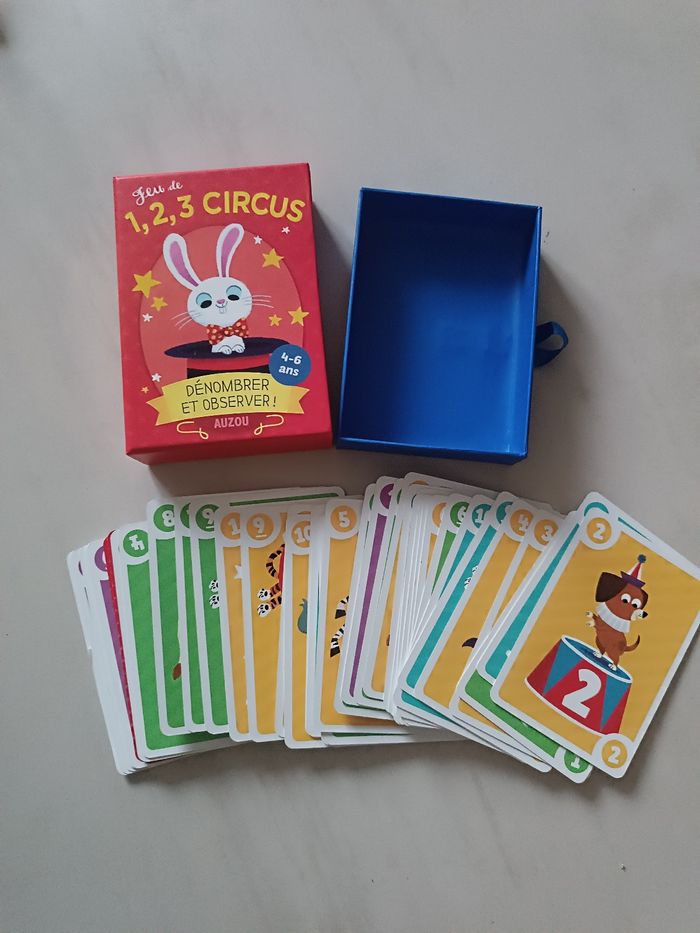 Jeu de 1,2,3 circus dénombrer et observer - photo numéro 2