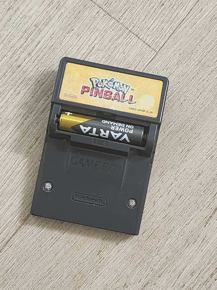 Jeu Gameboy Pokemon Pinball - photo numéro 3