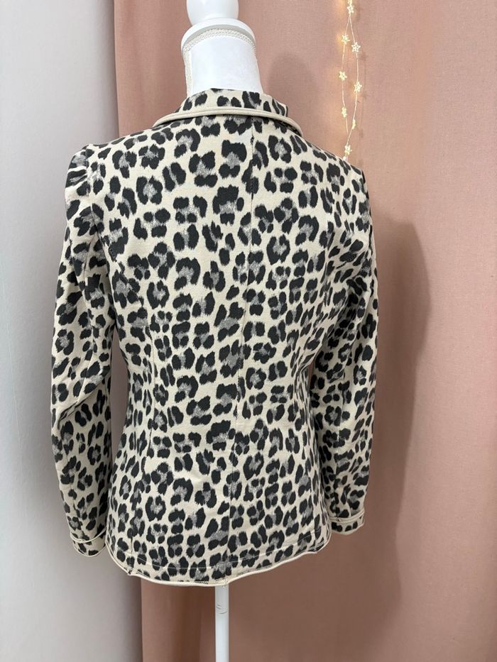 Blazer imprimé léopard 🖤 Taille 38 - photo numéro 2