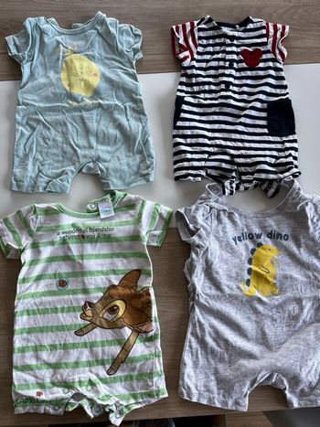 Lot barboteuses bébé garçon Disney