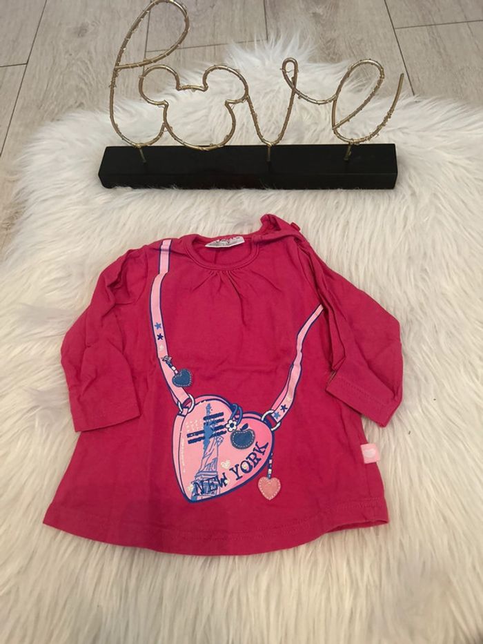 Tee shirt manches longues 🥰 taille 9 mois baby