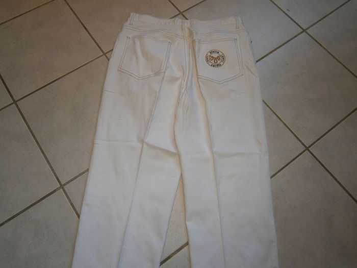 Jeans blanc PIERRE CARDIN Taille 42 - photo numéro 10