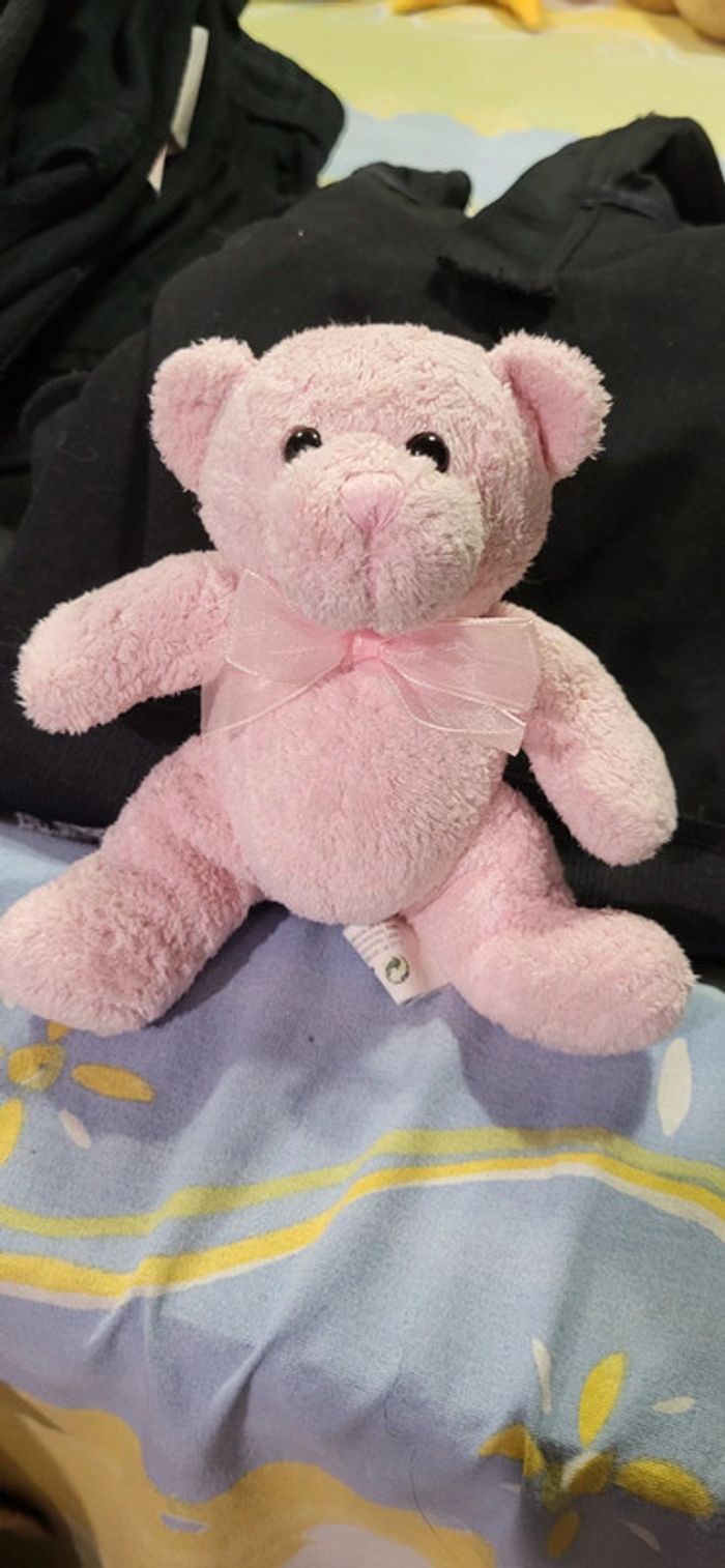 petit ourson rose - photo numéro 2