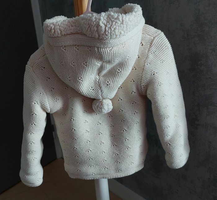 Manteau fille chaud intérieur moumoute - photo numéro 2