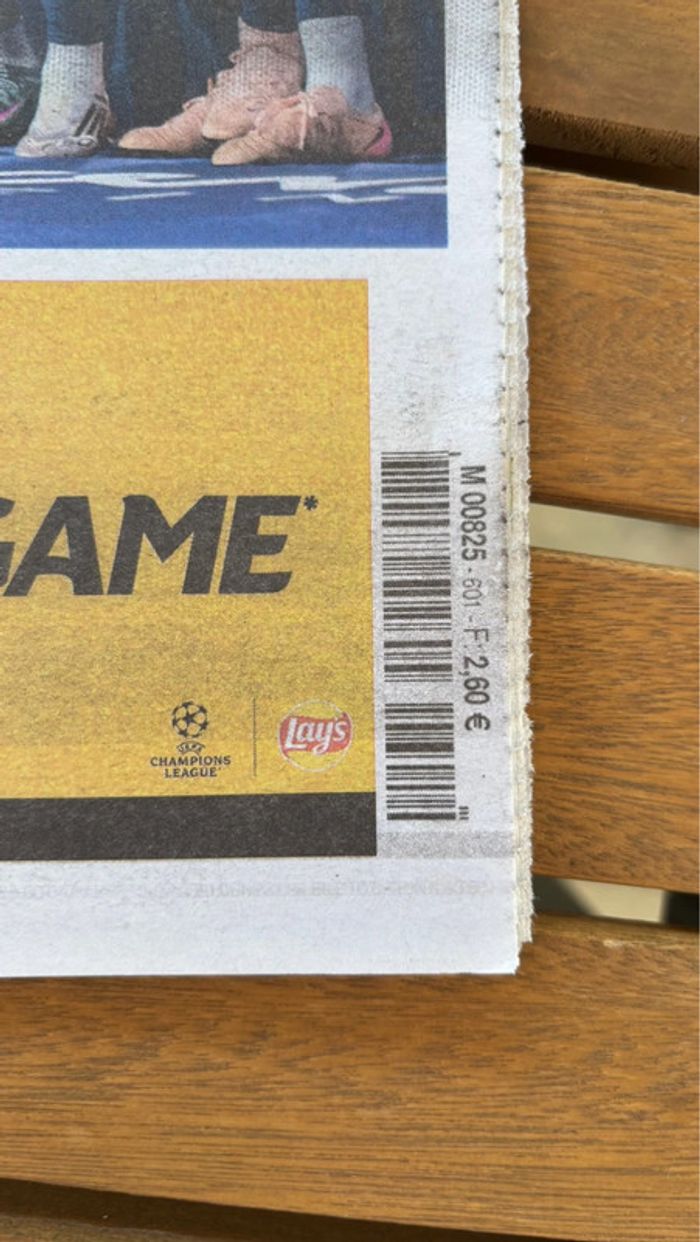 Journal l’équipe victoire du psg contre intermilan « ici c’est paradis » - photo numéro 2