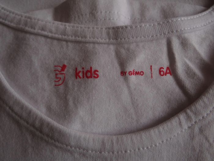 débardeur blanc 6 ans - photo numéro 4