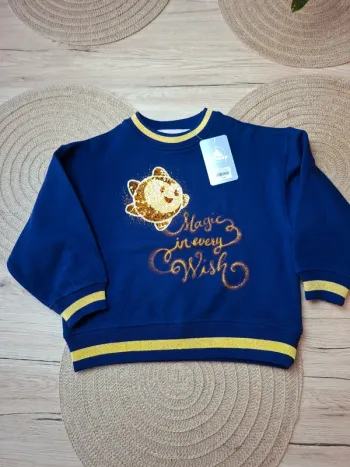 Sweat Disney enfant 4 ans NEUF – Magic in every Wish – Paillettes