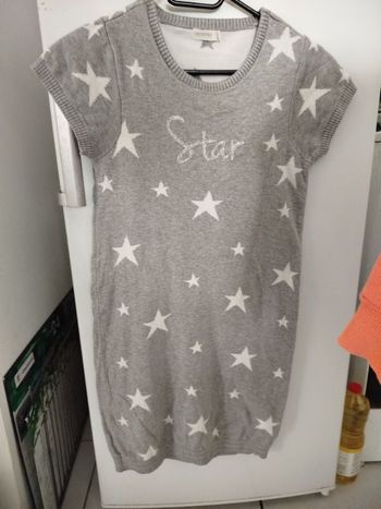 #kytie12ansfille. Robe pull manches courtes taille 12 ans