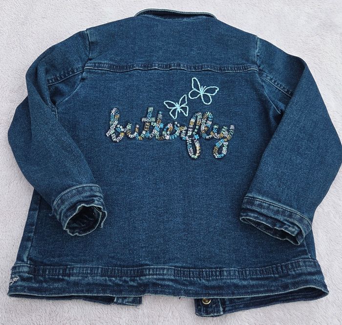 Veste en jean 3 ans sergent major - photo numéro 2