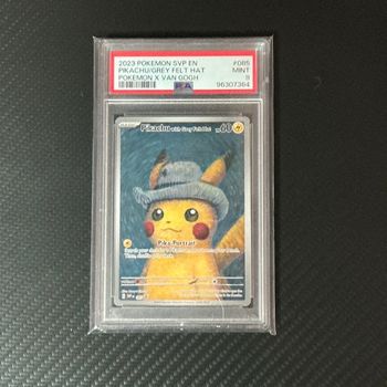 Unique carte PSA Pokémon pikachu van gogh 085