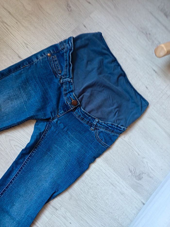 Pantalon jeans grossesse maternité 36 slim kiabi - photo numéro 5