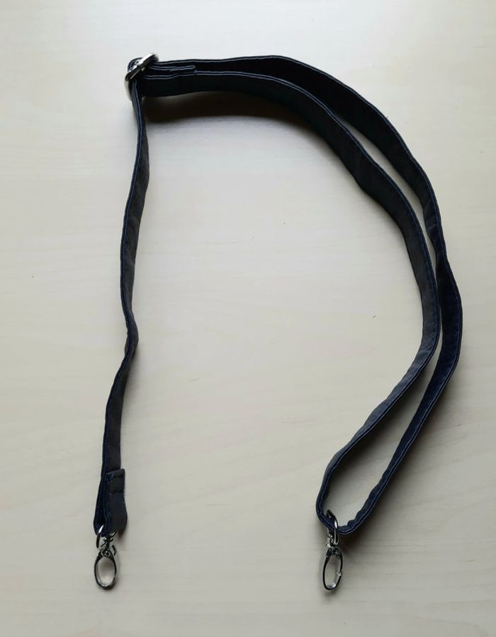 Anse bleue marine pour sac - photo numéro 3