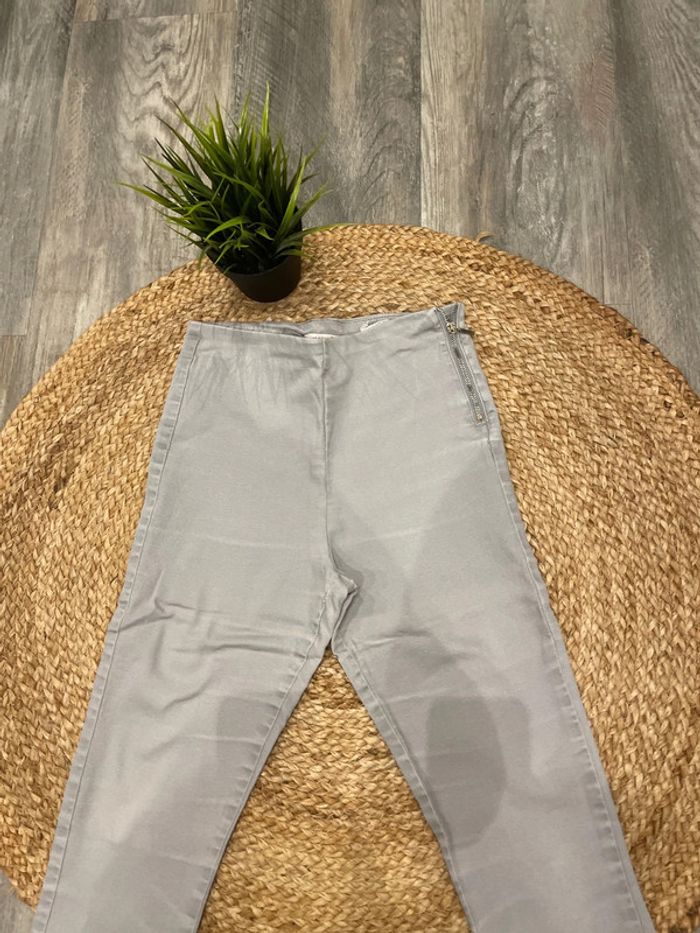 Pantalon gris h&m - photo numéro 2