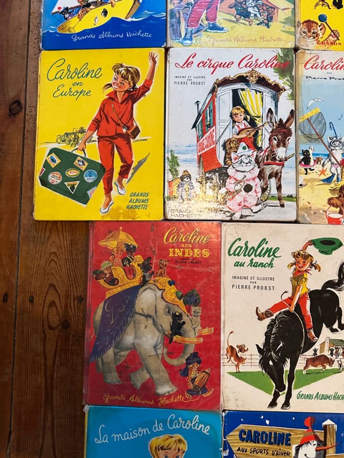 État satisfaisant - Lot de 10 Grands albums Hachette livres bd Caroline Pierre Probst - photo numéro 3
