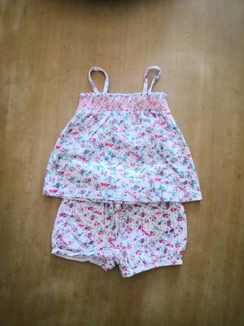 Ensemble d'été fleuri