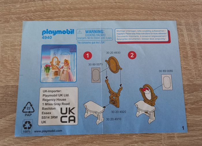 Playmobil 4940 - Princesse avec coiffeuse - photo numéro 3