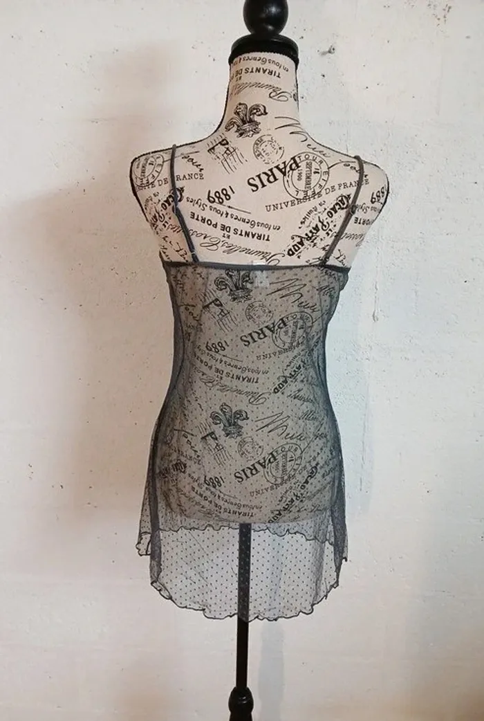 💫 Nuisette grise Miss Helen – S/M – Très bon état - photo numéro 3